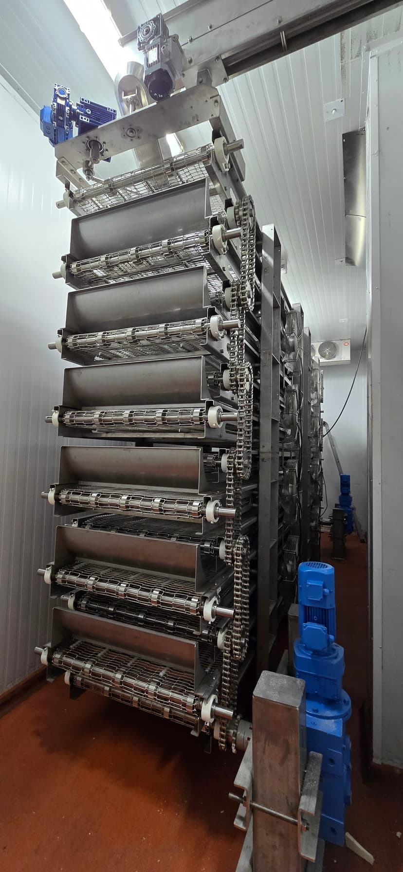 Bakery Cascade Cooling Line