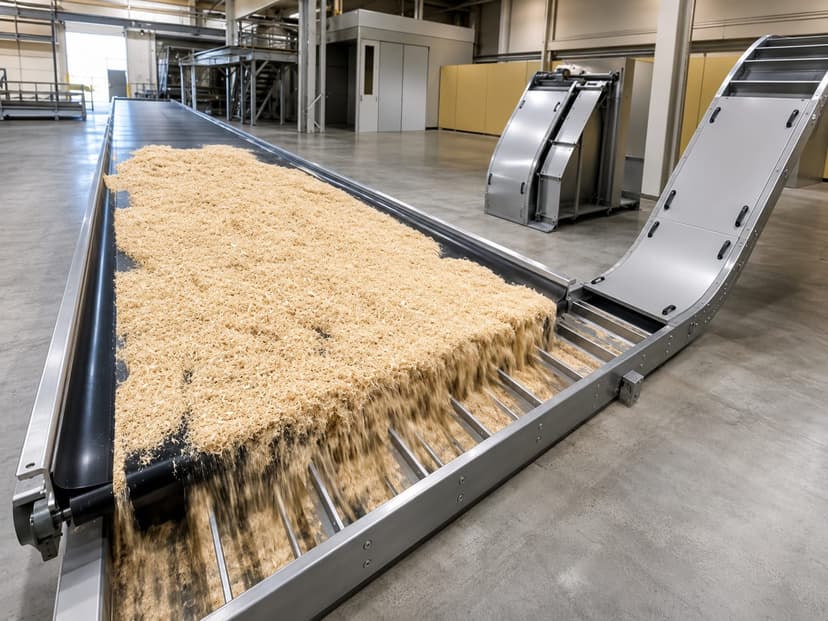 Wood Chip Scrap Conveyor